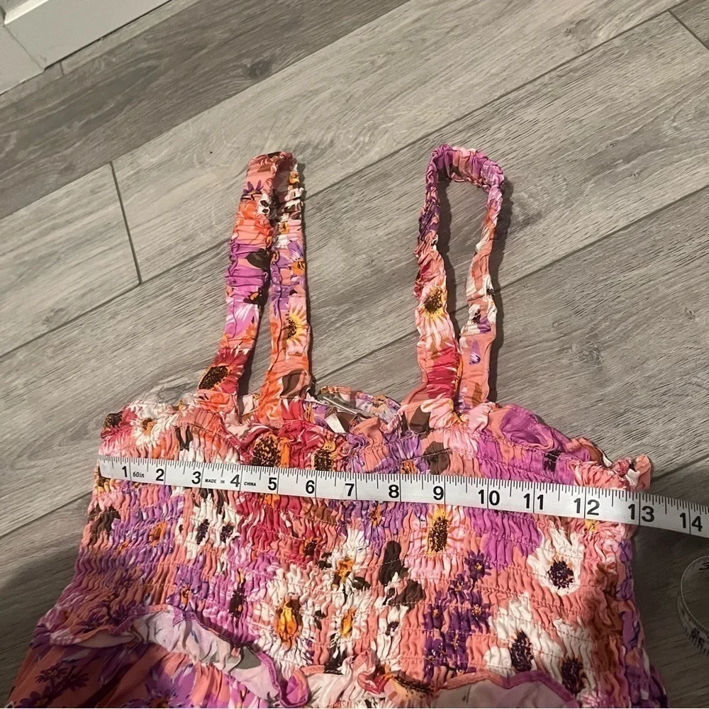 Rachel Parcell Tiered Floral Midi Dress - Picture 6 of 6